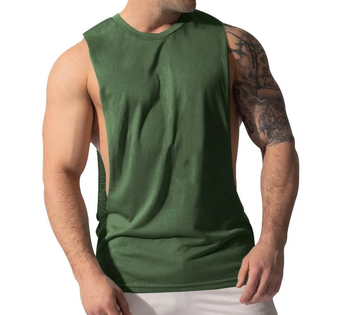 Playera deportiva sin mangas